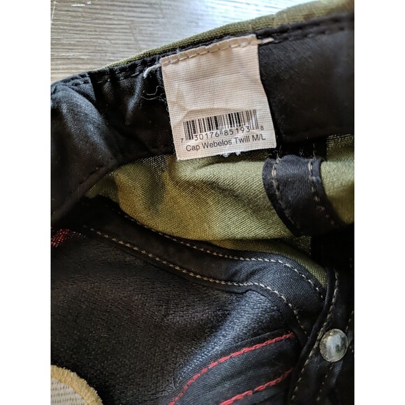 Webelos Cub Scout Hat/Cap M/L Boy Scouts of America BSA Green/Red Plaid - Picture 8 of 10